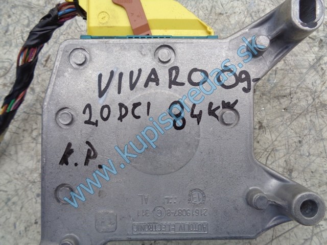 riadiaca jednotka airbagov na opel vivaro, 8200969856, 